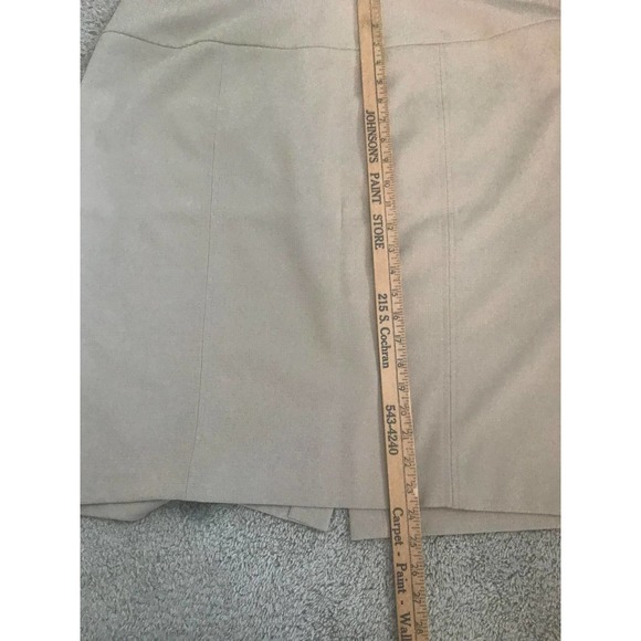 Lane Bryant Women's Straight Pencil Light Brown Skirt, Size 22 - Picture 5 of 6